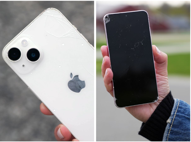 Thử nghiệm thả rơi iPhone 14 và Galaxy S23 từ độ cao 100m: Bất ngờ thay, mẫu điện thoại này vẫn dùng tốt- Ảnh 3.