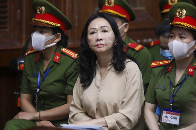 Bà Trương Mỹ Lan tại phiên tòa- Ảnh: Tiền Phong