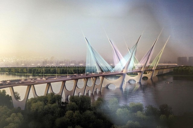 Hà Nội sắp có “siêu cầu” hơn 8.000 tỷ bắc qua sông Hồng, với 8 làn xe, nối Bắc Từ Liêm với huyện Đông Anh- Ảnh 7.