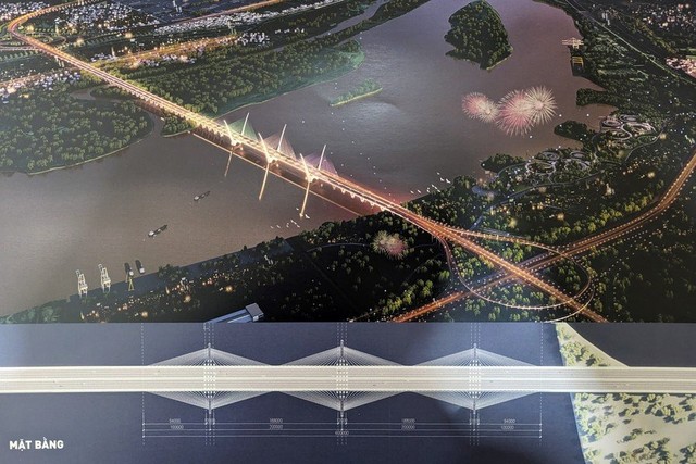 Hà Nội sắp có “siêu cầu” hơn 8.000 tỷ bắc qua sông Hồng, với 8 làn xe, nối Bắc Từ Liêm với huyện Đông Anh- Ảnh 8.