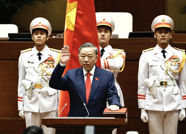 Đại tướng Tô Lâm được Quốc hội bầu làm Chủ tịch nước- Ảnh 1.