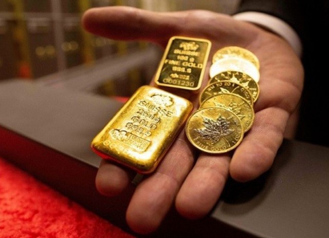 Giá vàng đột ngột tăng mạnh trước thông tin Ngân hàng Nhà nước sẽ dừng đấu thầu vàng miếng- Ảnh 1.