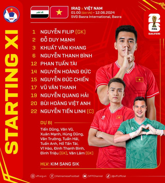 Tuấn Hải lập siêu phẩm vào lưới Iraq trong ngày tuyển Việt Nam chia tay vòng loại World Cup- Ảnh 5.