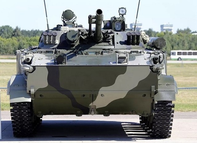 Hàng chục xe chiến đấu bộ binh BMP-3 tham chiến - Ảnh 8.