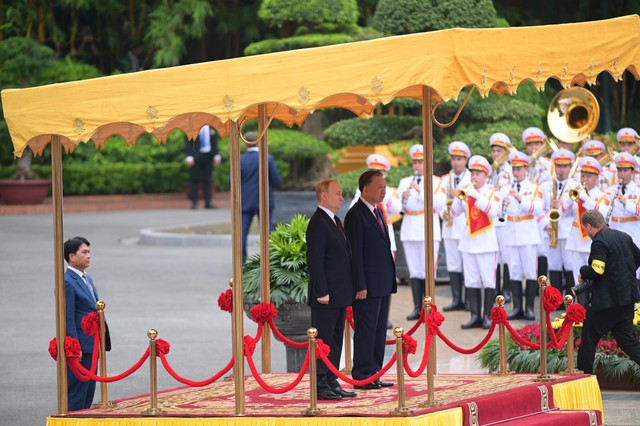 Toàn cảnh chuyến thăm cấp nhà nước của Tổng thống Putin đến Việt Nam- Ảnh 27.