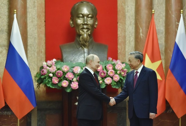 Toàn cảnh chuyến thăm cấp nhà nước của Tổng thống Putin đến Việt Nam- Ảnh 25.
