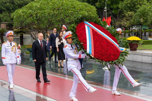 Toàn cảnh chuyến thăm cấp nhà nước của Tổng thống Putin đến Việt Nam- Ảnh 15.