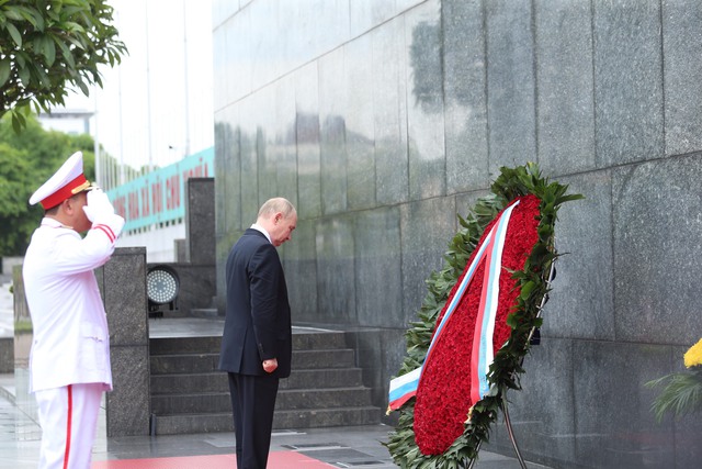 Toàn cảnh chuyến thăm cấp nhà nước của Tổng thống Putin đến Việt Nam- Ảnh 12.
