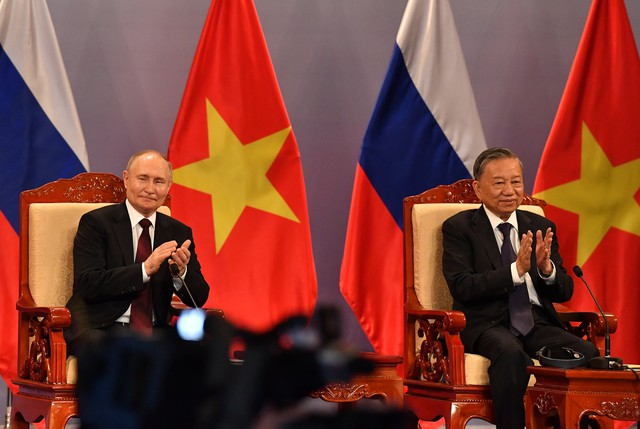 Toàn cảnh chuyến thăm cấp nhà nước của Tổng thống Putin đến Việt Nam- Ảnh 9.