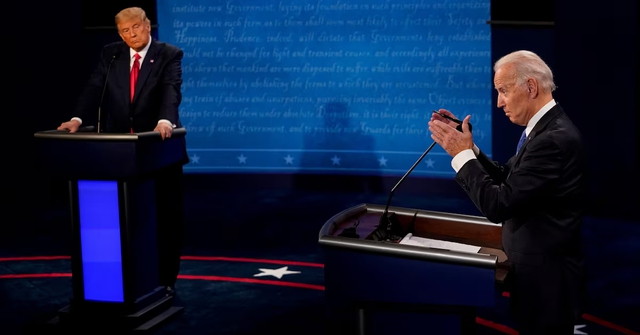 Màn so găng đầu tiên giữa 2 ông Trump-Biden: Cuộc tranh luận "tắt mic" và lựa chọn khác thường của cựu TT- Ảnh 1.