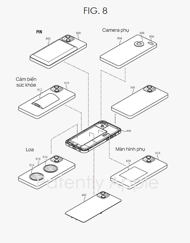 Apple nộp bằng sáng chế mới, tiết lộ sự thay đổi cực thú vị trên iPhone- Ảnh 1.