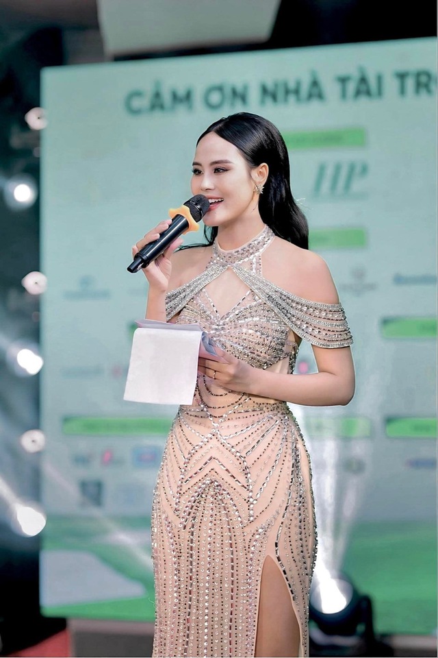Nữ MC nóng bỏng của các giải Golf chuyên nghiệp tại Việt Nam: Học vấn xịn, nhan sắc như hoa hậu- Ảnh 6.