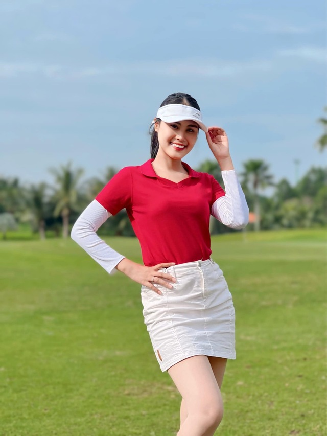 Nữ MC nóng bỏng của các giải Golf chuyên nghiệp tại Việt Nam: Học vấn xịn, nhan sắc như hoa hậu- Ảnh 10.