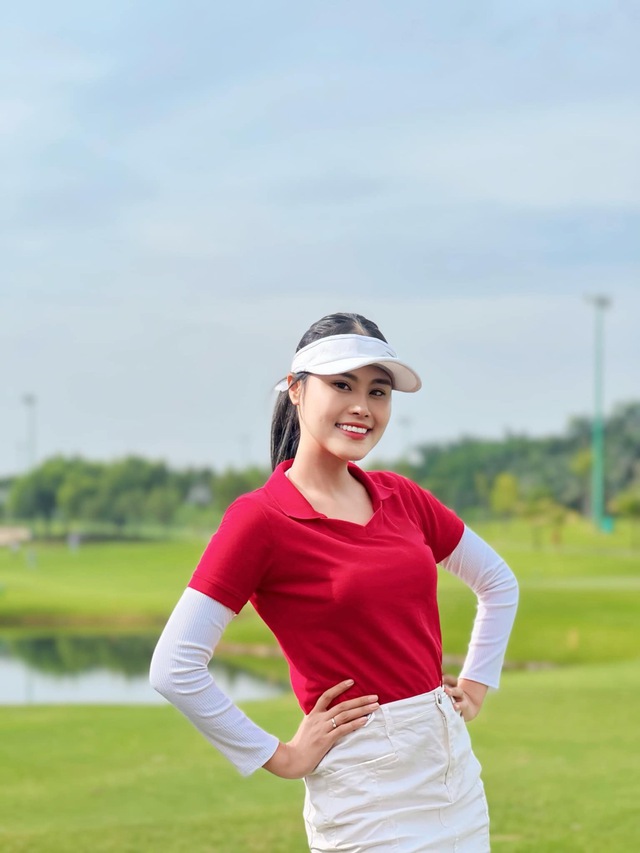 Nữ MC nóng bỏng của các giải Golf chuyên nghiệp tại Việt Nam: Học vấn xịn, nhan sắc như hoa hậu- Ảnh 11.