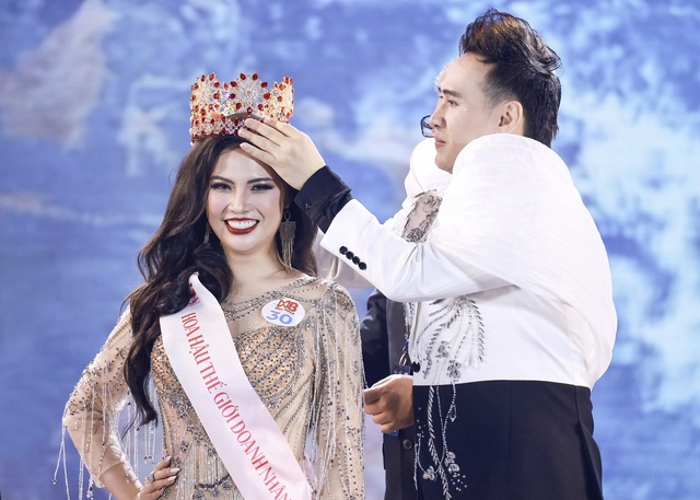 Phạm Nết đăng quang Hoa hậu Thế giới Doanh nhân Việt Nam 2024- Ảnh 2.