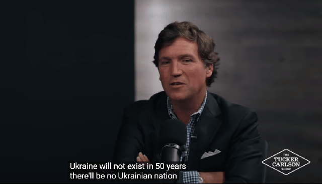 Nhà báo Tucker Carlson: Bị Mỹ 'phản bội', Ukraine sẽ không còn tồn tại sau 50 năm nữa- Ảnh 2.
