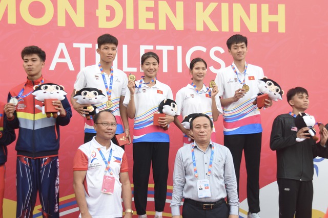 Điền kinh Việt Nam tỏa sáng tại ASEAN Schools Games- Ảnh 1.