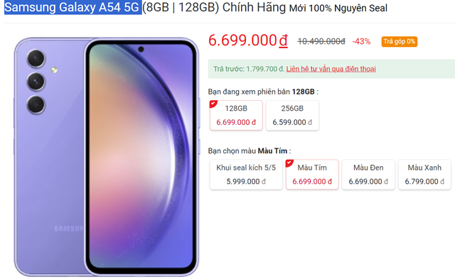 5 mẫu điện thoại giá tốt, pin trâu đang được khuyến mãi sốc đầu tháng 6 - Ảnh 1.