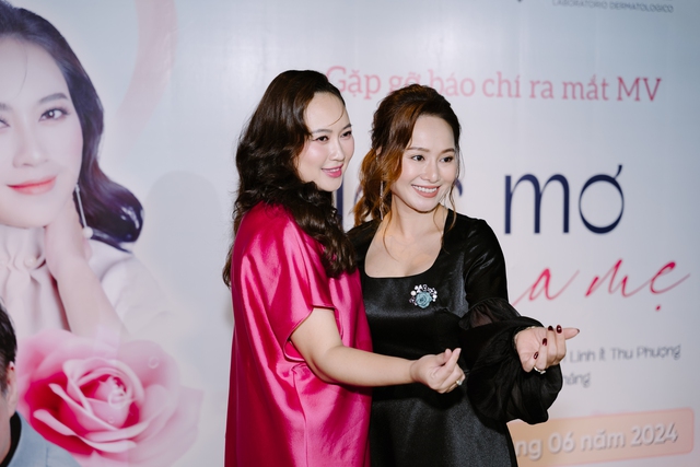Thu Phượng và Khánh Linh: Tình bạn 20 năm hiếm có trong showbiz Việt, vừa cùng làm một MV ý nghĩa- Ảnh 1.