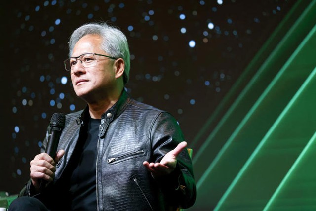 CEO Nvidia Jensen Huang có thêm 10 tỷ USD chỉ sau 2 ngày nhờ cổ phiếu của Nvidia liên tục tăng giá. Ảnh: Getty Images