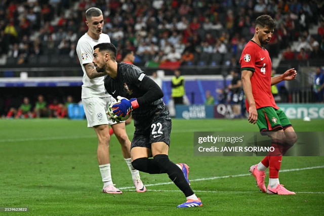 Ronaldo hỏng penalty, Bồ Đào Nha nhọc nhằn vượt qua Slovenia trong loạt đá 11m- Ảnh 1.