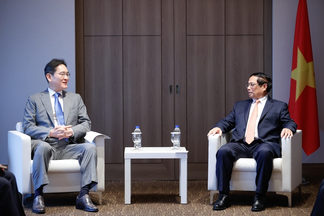 Gặp Thủ tướng, Chủ tịch Samsung cam kết: VN sẽ là "cứ điểm" lớn nhất trong 1 lĩnh vực đặc biệt của Tập đoàn- Ảnh 1.