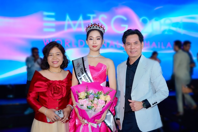 Người mẫu Aishley Bùi đoạt á hậu 1 Miss Teen Super Globe 2024  - Ảnh 1.