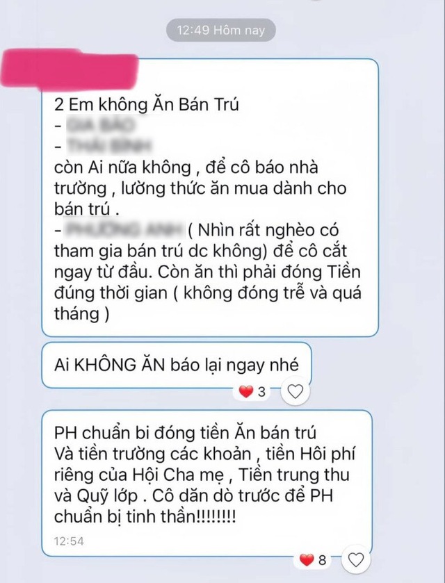 Vụ cô giáo nói học sinh lớp 1 "nhìn rất nghèo": Phòng GD xác minh, nếu đúng sẽ cử giáo viên khác làm công tác chủ nhiệm  - Ảnh 1.