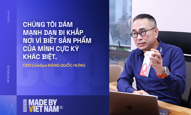 CEO LiveSpo: Tự hào vì sản phẩm công nghệ sinh học đột phá "Made by Vietnam" có thể hiên ngang ra thế giới - Ảnh 3.