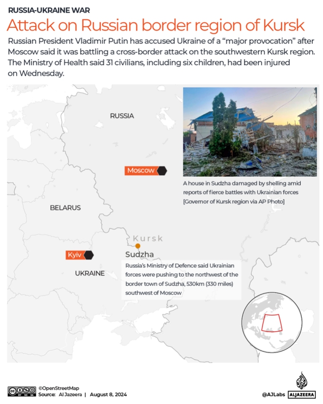 Đằng sau cuộc đột kích bất ngờ của Ukraine vào khu vực Kursk của Nga là gì? - Ảnh 2.