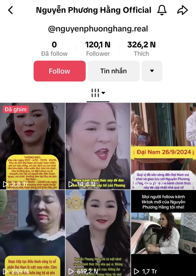 Bà Nguyễn Phương Hằng xuất hiện trên kênh Tiktok mới, hẹn livestream hát cho mọi người nghe - Ảnh 1.