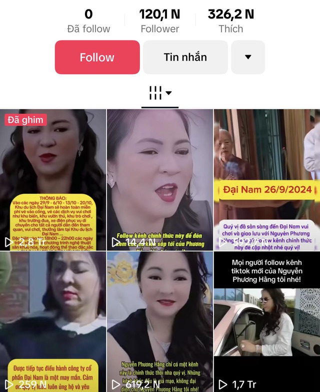 Bà Nguyễn Phương Hằng xuất hiện trên kênh Tiktok mới, hẹn livestream hát cho mọi người nghe - Ảnh 1.