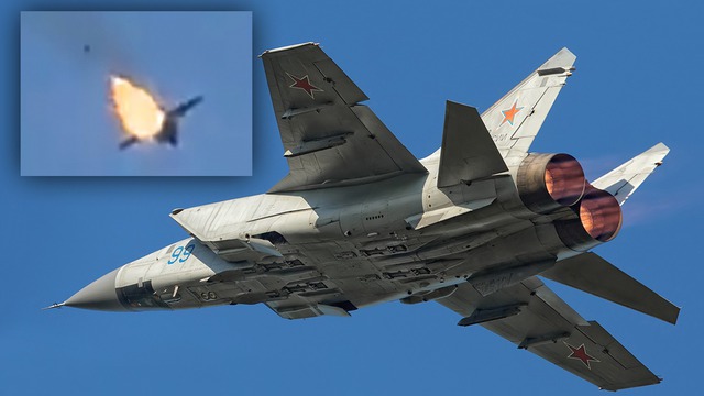 MiG-31BM của Nga bắt đầu săn lùng F-16 của Ukraine - Ảnh 1.