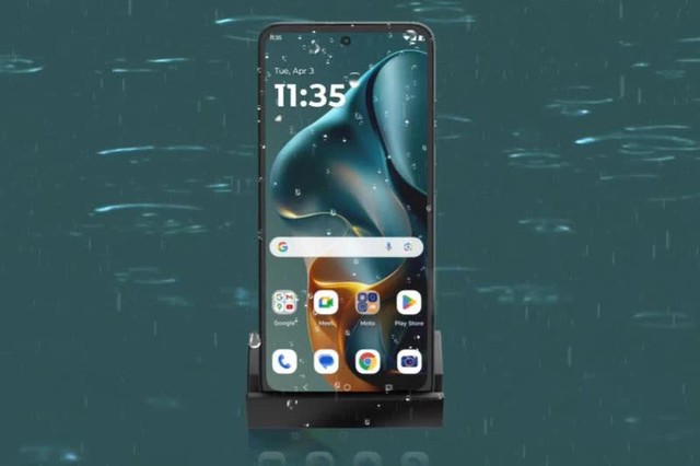 Điện thoại Motorola giá chỉ 2 triệu vừa lên kệ: Chạy Android 15, lưng da sành điệu, chống nước đỉnh chóp - Ảnh 4.