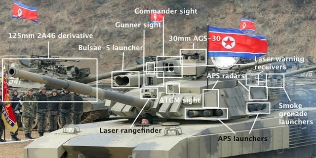 Xe tăng Cheonma - 2 Triều Tiên nổi bật với hệ thống APS thế hệ mới - Ảnh 4. Xe tăng Cheonma - 2 Triều Tiên nổi bật với hệ thống APS thế hệ mới - Ảnh 4.