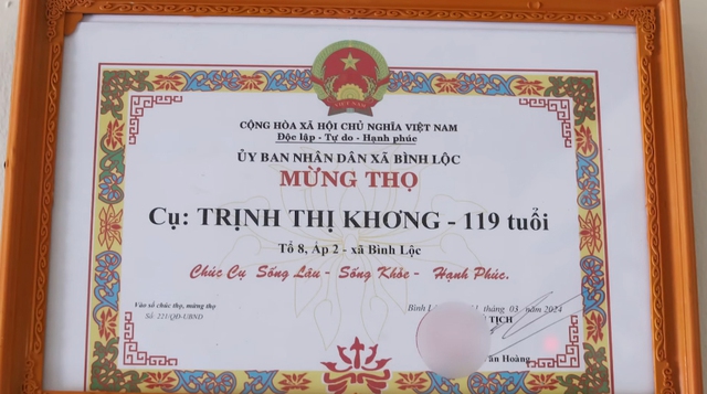 Cụ bà 120 tuổi ở Đồng Nai hiện ra sao? - Ảnh 4.