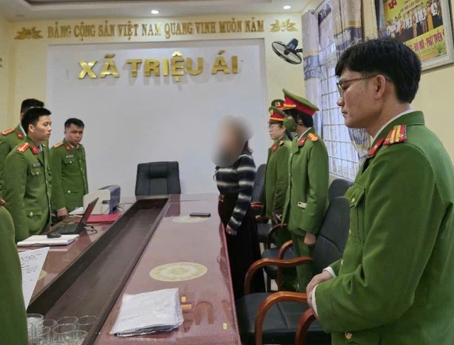 Bắt tạm giam Bùi Thị Thiên Hương - Ảnh 1.