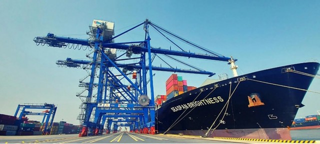 Tin vui từ đại công trường giữa biển khơi: Dự án 8.951 tỷ đồng của cảng nước sâu top 1 miền Bắc 'về đích' - Ảnh 4.