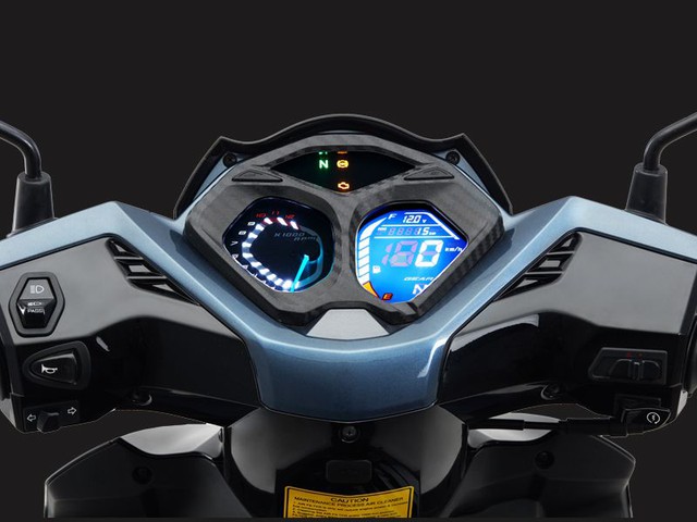 Từng xuất hiện ở Việt Nam xe máy VF: Khỏe hơn cả Exciter, có ABS trước-sau, dùng Smartkey cực tiện- Ảnh 5.