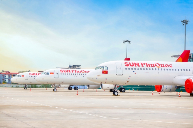 Sun Phú Quốc Airways chính thức có chuyến bay đầu tiên: Khi nào, bay tới đâu, giá vé bao nhiêu?- Ảnh 1. Sun Phú Quốc Airways chính thức có chuyến bay đầu tiên: Khi nào, bay tới đâu, giá vé bao nhiêu?- Ảnh 1.