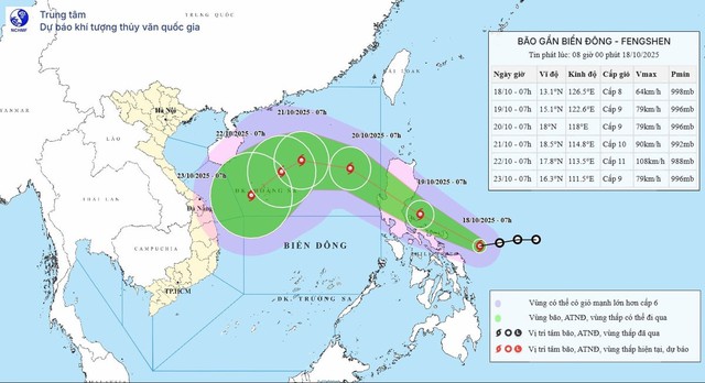 B&atilde;o số 12 sẽ g&acirc;y mưa rất lớn tr&ecirc;n đất liền nước ta nếu trường hợp n&agrave;y xảy ra- Ảnh 1.