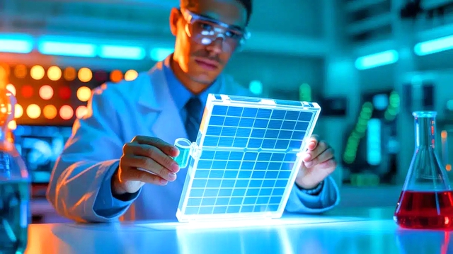 Phát minh tấm pin mặt trời thu ánh sáng trong nhà "đỉnh đến mức" có thể "khai tử" pin truyền thống- Ảnh 1.