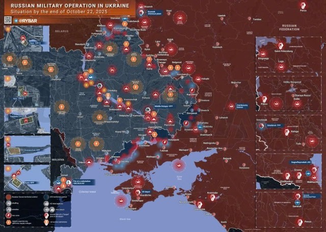 Tên lửa Kinzhal khai hỏa, Su-27, 224 UAV và loạt khí tài bị xóa sổ- Ảnh 2. Tên lửa Kinzhal khai hỏa, Su-27, 224 UAV và loạt khí tài bị xóa sổ- Ảnh 2.