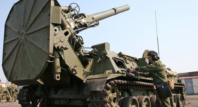 Đạn 130 kg của cối tự h&agrave;nh 2S4 Tyulpan g&acirc;y &aacute;c mộng cho bộ binh- Ảnh 6.