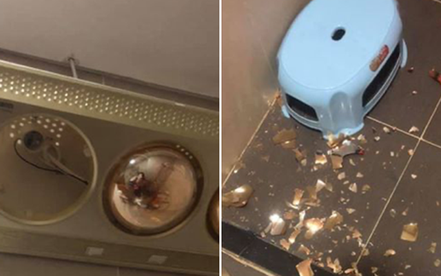 Đèn sưởi trong nhà tắm bốc cháy: Người mẹ tá hỏa ôm con chạy thoát, nhanh trí làm 1 việc ngay lập tức- Ảnh 4.