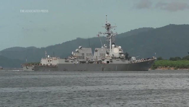 Tàu chiến Mỹ cập cảng Trinidad và Tobago, gia tăng áp lực lên Venezuela- Ảnh 2. Tàu chiến Mỹ cập cảng Trinidad và Tobago, gia tăng áp lực lên Venezuela- Ảnh 2.