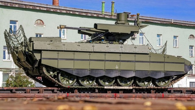 Nhận lô xe chiến đấu BMPT Terminator phiên bản 2025- Ảnh 1.