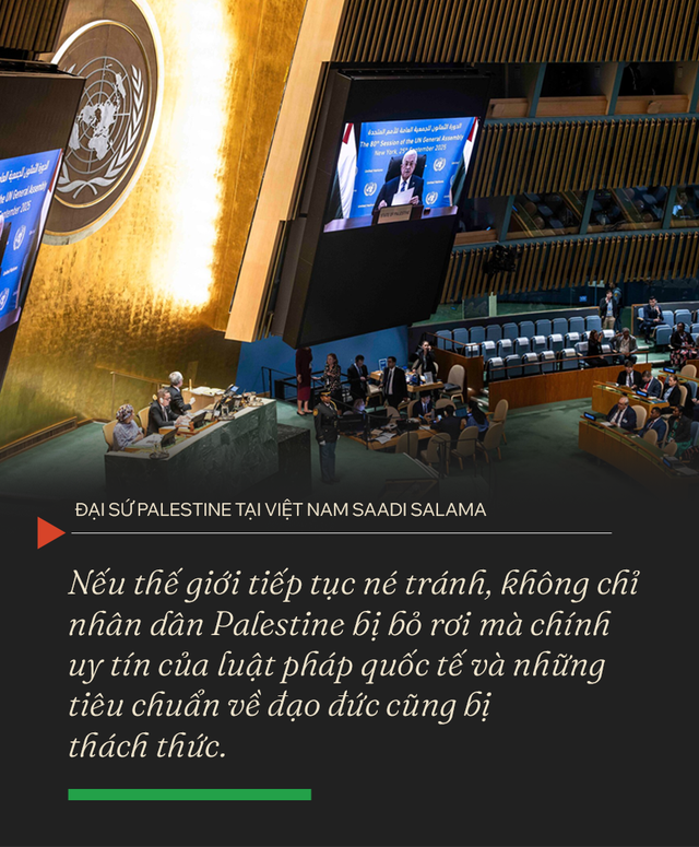 Đại sứ Palestine tại Việt Nam: Sự ki&ecirc;n cường của người Palestine kh&ocirc;ng v&ocirc; nghĩa- Ảnh 2.