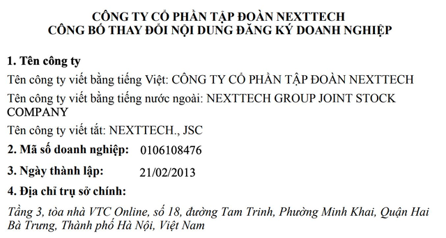 Trước khi vướng lùm xùm tiền ảo AntEx, Nexttech Group của Shark Bình đã đột ngột giảm vốn từ 500 xuống còn 4 tỷ đồng; Ngân Lượng cũng giảm 85% vốn- Ảnh 2. Trước khi vướng lùm xùm tiền ảo AntEx, Nexttech Group của Shark Bình đã đột ngột giảm vốn từ 500 xuống còn 4 tỷ đồng; Ngân Lượng cũng giảm 85% vốn- Ảnh 2.
