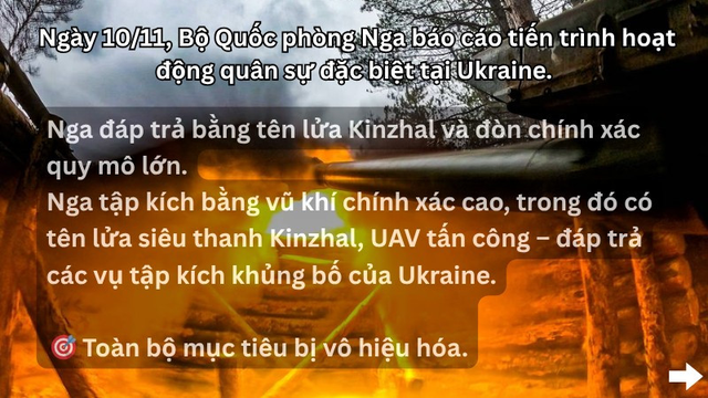T&ecirc;n lửa Kinzhal v&agrave; UAV tr&uacute;t đ&ograve;n xuống s&acirc;n bay qu&acirc;n sự v&agrave; trung t&acirc;m trinh s&aacute;t- Ảnh 1.